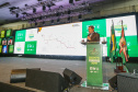 O governador em exercício, Darci Piana participa do Encontro Estadual de Empreendedores e Líderes Rurais no Expotrade Pinhais, na Região Metropolitana de Curitiba.   Na foto, diretor da Copel Distribuição, Maximiliano Andres.  Curitiba, 22/11/2019 -  Foto: Geraldo Bubniak/AEN