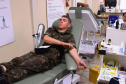 O Centro de Hematologia e Hemoterapia do Paraná (Hemepar) preparou uma recepção para agradecer aos doadores de sangue, nesta segunda-feira, 25 de novembro, data em que é celebrado o Dia do Doador de Sangue. Foto: Divulgação/SESA