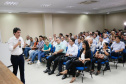 O Governo do Paraná, por meio da Secretaria do Planejamento e Projetos Estruturantes, entregou o Plano de Desenvolvimento Regional Sustentável da Metrópole Paraná Norte. A solenidade aconteceu no auditório do Senac, em Apucarana, sexta-feira (22). O documento foi entregue pelo secretário do Planejamento, Valdemar Bernardo Jorge, a prefeitos que fazem parte da Metrópole Paraná Norte e teve a participação do secretário da Saúde, Beto Preto. Foto? Divulgação/SEPL