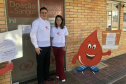 Servidores da Controladoria-Geral do Estado (CGE) se mobilizaram desde o início do mês para o Dia Nacional do Doador de Sangue Voluntário, celebrado nesta segunda-feira (25). O maior grupo se reuniu na sexta-feira (22) com apoio da Superintendência-Geral de Ação Solidária, vinculada à Secretaria da Justiça, Família e Trabalho, para doar sangue. Foto: Divulgação/CGE