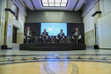 O governador Carlos Massa Ratinho Junior apresentou nesta quarta-feira (27), na Bolsa de Valores de São Paulo, as oportunidades de investimentos no Paraná. Ele destacou os potenciais do Estado, a moderna legislação sobre Parcerias Público-Privadas (PPPs) e o novo programa de concessão de rodovias, que vai abranger 4,1 quilômetros de estradas.Foto: José Fernando Ogura/AEN