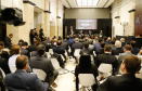 O governador Carlos Massa Ratinho Junior apresentou nesta quarta-feira (27), na Bolsa de Valores de São Paulo, as oportunidades de investimentos no Paraná. Ele destacou os potenciais do Estado, a moderna legislação sobre Parcerias Público-Privadas (PPPs) e o novo programa de concessão de rodovias, que vai abranger 4,1 quilômetros de estradas.