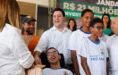 O município de Jandaia do Sul, no Vale do Ivaí, receberá uma série de ações do Governo do Estado nas áreas da saúde, segurança, saneamento, esporte, desenvolvimento urbano e para a sinalização de trânsito. Os investimentos somam R$ 21 milhões e foram confirmados pelo governador Carlos Massa Ratinho Junior nesta quinta-feira (28), em evento no município.