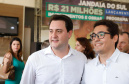 O município de Jandaia do Sul, no Vale do Ivaí, receberá uma série de ações do Governo do Estado nas áreas da saúde, segurança, saneamento, esporte, desenvolvimento urbano e para a sinalização de trânsito. Os investimentos somam R$ 21 milhões e foram confirmados pelo governador Carlos Massa Ratinho Junior nesta quinta-feira (28), em evento no município.