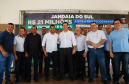O município de Jandaia do Sul, no Vale do Ivaí, receberá uma série de ações do Governo do Estado nas áreas da saúde, segurança, saneamento, esporte, desenvolvimento urbano e para a sinalização de trânsito. Os investimentos somam R$ 21 milhões e foram confirmados pelo governador Carlos Massa Ratinho Junior nesta quinta-feira (28), em evento no município.