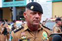 Curitiba, 02 de dezembro de 2019. Lançamento da Operação Natal 2019. Foto: Cel QOPM Hudson Leôncio Teixeira, Comandante do 1º CRPM. 