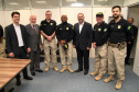 Foram entregues à Polícia Rodoviária Federal (PRF) 26 viaturas blindadas. O vice-governador Darci Piana fez a entrega dos veículos, que foram adquiridos por convênio entre o Governo do Estado, através do Departamento de Estradas de Rodagem (DER), e a superintendência estadual da PRF. Os recursos são dos contratos de concessão das rodovias, para aparelhamento das forças policiais do Estado. Foto: Ari Dias/AEN