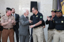 Foram entregues à Polícia Rodoviária Federal (PRF) 26 viaturas blindadas. O vice-governador Darci Piana fez a entrega dos veículos, que foram adquiridos por convênio entre o Governo do Estado, através do Departamento de Estradas de Rodagem (DER), e a superintendência estadual da PRF. Os recursos são dos contratos de concessão das rodovias, para aparelhamento das forças policiais do Estado. Foto: Ari Dias/AEN
