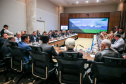 O governador Carlos Massa Ratinho Junior participa nesta terça-feira (03) da reunião com a equipe de governo.  03/12/2019 - Foto: Geraldo Bubniak/AEN