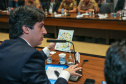 O governador Carlos Massa Ratinho Junior participa nesta terça-feira (03) da reunião com a equipe de governo.  03/12/2019 - Foto: Geraldo Bubniak/AEN