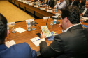 O governador Carlos Massa Ratinho Junior participa nesta terça-feira (03) da reunião com a equipe de governo.  03/12/2019 - Foto: Geraldo Bubniak/AEN
