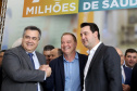 O governador Carlos Massa Ratinho Junior autorizou nesta terça-feira (3) o repasse de R$ 78 milhões para hospitais filantrópicos. Os recursos são destinados a obras (R$ 44,5 milhões) e equipamentos (R$ 33,5 milhões). É o maior pacote financeiro unificado da história às instituições, que atendem mais de 50% dos pacientes do Sistema Único de Saúde (SUS) no Paraná. Curitiba,03/12/2019 Foto:Jaelson Lucas / AEN