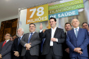 O governador Carlos Massa Ratinho Junior autorizou nesta terça-feira (3) o repasse de R$ 78 milhões para hospitais filantrópicos. Os recursos são destinados a obras (R$ 44,5 milhões) e equipamentos (R$ 33,5 milhões). É o maior pacote financeiro unificado da história às instituições, que atendem mais de 50% dos pacientes do Sistema Único de Saúde (SUS) no Paraná. Curitiba,03/12/2019 Foto:Jaelson Lucas / AEN