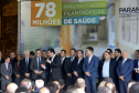 O governador Carlos Massa Ratinho Junior autorizou nesta terça-feira (3) o repasse de R$ 78 milhões para hospitais filantrópicos. Os recursos são destinados a obras (R$ 44,5 milhões) e equipamentos (R$ 33,5 milhões). É o maior pacote financeiro unificado da história às instituições, que atendem mais de 50% dos pacientes do Sistema Único de Saúde (SUS) no Paraná. Curitiba,03/12/2019 Foto:Jaelson Lucas / AEN