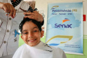 A empresa Portos do Paraná levou pela primeira vez o projeto Porto em Ação para além do continente. A comunidade beneficiada foi a de Encantadas, na Ilha do Mel. Nesta quarta-feira (4), os moradores tiveram acesso a exames clínicos e vacinação, além de corte de cabelo, aulas de xadrez, orientações sobre qualidade de vida e atividades físicas. Foto: Portos do Paraná
