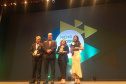 Na Semana Nacional do Turismo, o Paraná concorreu com projetos selecionados entre as Iniciativas de Destaque do Prêmio Nacional de Turismo. Ações de Foz do Iguaçu e de Guarapuava foram selecionadas entre mais de trezentos inscritos. A cerimônia de premiação aconteceui nesta quarta feira (04) em Belo Horizonte (MG).Foto: Edson Thomaz