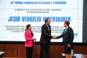 Entrega do 32º Prêmio Paranaense de Ciência e Tecnologia  no Palácio Iguaçu.   Curitiba, 04/12/2019 -  Foto: Geraldo Bubniak/AEN