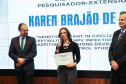 Entrega do 32º Prêmio Paranaense de Ciência e Tecnologia  no Palácio Iguaçu.   Curitiba, 04/12/2019 -  Foto: Geraldo Bubniak/AEN