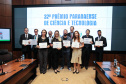 Entrega do 32º Prêmio Paranaense de Ciência e Tecnologia  no Palácio Iguaçu.   Curitiba, 04/12/2019 -  Foto: Geraldo Bubniak/AEN
