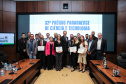 Entrega do 32º Prêmio Paranaense de Ciência e Tecnologia  no Palácio Iguaçu.   Curitiba, 04/12/2019 -  Foto: Geraldo Bubniak/AEN