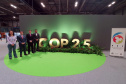 Empresa pública paranaense é a única autoridade portuária do mundo que participa de evento integrante da Conferência das Partes sobre Mudança Climática da Organização das Nações Unidas (COP-25), em Madri, na Espanha.Foto: Portos do Paraná
