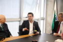 O governador Carlos Massa Ratinho Junior afirmou nesta quinta-feira (5) que a modernização do Estado passa pelo papel de fiscalização do Ministério Público do Paraná (MPPR) e pela construção de políticas conjuntas de atendimento social. Ele participou do Congresso Estadual do MPPR e de uma sessão plenária sobre planejamento estratégico do órgão, que acontecem em Curitiba.Foto Gilson Abreu/AEN