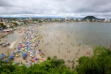 Tudo pronto para a temporada nas praias do Paraná. Foto: Jaelson Lucas/AEN