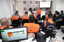 A temporada de verão leva muitos turistas para o litoral paranaense, mas também acende o alerta dos municípios com o aumento das chuvas e a possibilidade de desastres. Para preparar as cidades na prevenção e resposta rápida nessas ocorrências, a Coordenadoria Estadual de Proteção e Defesa Civil promoveu nesta sexta-feira (6), em Curitiba, uma capacitação com os coordenadores municipais de Defesa Civil das sete cidades litorâneas.Foto: Ari Dias/AEN