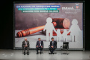 A Secretaria de Estado da Justiça, Família e Trabalho comemora o Dia Nacional da Justiça e da Família nesta sexta-feira (06), em Curitiba, com uma palestra do vice-presidente da República, Hamilton Mourão.  06/12/2019  -  Foto: Geraldo Bubniak/AEN