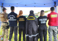 A Polícia Científica do Paraná realizou quinta-feira (5), no Aeroporto Internacional Afonso Pena, em São José dos Pinhais, um simulado para avaliação das práticas abordadas no curso de Perícia em Local de Desastres em Massa - Identificação de Vítimas de Desastres (DVI). A aula em campo contou com o apoio da Infraero e do grupo Tigre da Polícia Civil. O curso foi encerrado na manhã desta sexta-feira (06).Foto:SESP