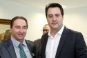 O governador Carlos Massa Ratinho Junior conheceu nesta segunda-feira (09) o projeto de construção do Aeroporto Regional do Sudoeste. Prefeitos, empresários e representantes da região apresentaram, em reunião no Palácio Iguaçu, detalhes do terminal que seria erguido em Renascença.Foto:Jaelson Lucas / AEN