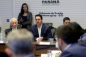 Governador Carlos Massa Ratinho Junior em reunião com os secretários. Curitiba,10/12/2019 Foto:Jaelson Lucas / AEN