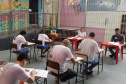 As provas do Exame Nacional do Ensino Médio Para Privados de Liberdade (Enem-PPL) foram aplicadas nesta terça e quarta-feira (11 e 12), em 28 unidades prisionais de todas as regiões do Estado. Foto: Depen