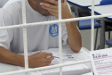 As provas do Exame Nacional do Ensino Médio Para Privados de Liberdade (Enem-PPL) foram aplicadas nesta terça e quarta-feira (11 e 12), em 28 unidades prisionais de todas as regiões do Estado. Foto: Depen