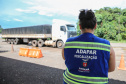 ADAPAR - Posto de Fiscalização de Trânsito Agropecuário. Barracão, 15/01/2020 -  Foto: Geraldo Bubniak/AEN