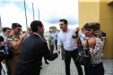 O Governador Carlos Massa Ratinho Junior inaugura nesta sexta-feira (24) a Delegacia Cidadã de Paranaguá, no Litoral. O novo prédio conta com toda estrutura adequada para atendimento ao público, com sala de plantão, investigação, cartório e demais departamentos administrativos. Os investimentos ultrapassam R$ 5 milhões.Paranaguá, 24/01/2020 -  Foto: Geraldo Bubniak/AEN