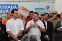 O Governador Carlos Massa Ratinho Junior inaugura nesta sexta-feira (24) a Delegacia Cidadã de Paranaguá, no Litoral. Discurso do prefeito de Paranaguá, Marcelo RoqueParanaguá, 24/01/2020 -  Foto: Geraldo Bubniak/AEN