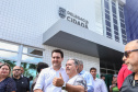 O Governador Carlos Massa Ratinho Junior inaugura nesta sexta-feira (24) a Delegacia Cidadã de Paranaguá, no Litoral. O novo prédio conta com toda estrutura adequada para atendimento ao público, com sala de plantão, investigação, cartório e demais departamentos administrativos. Os investimentos ultrapassam R$ 5 milhões.Paranaguá, 24/01/2020 -  Foto: Geraldo Bubniak/AEN