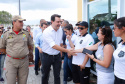 O governador Carlos Massa Ratinho Junior inaugurou nesta sexta-feira (24) a Delegacia Cidadã de Paranaguá, no Litoral do Estado. São cerca de 6,8 mil metros quadrados de área construída. É a maior unidade desse modelo que oferta atendimento especializado do Paraná. Os investimentos somaram mais de R$ 5 milhões.
