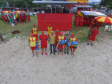 Os 35 formandos do Curso de Guarda-Vidas turma 2019/2020 festejaram nesta quinta-feira (06/02), em Matinhos (PR), a conclusão de um dos cursos mais desejados do Corpo de Bombeiros. Na cerimônia eles receberam o apito e a camisa do uniforme de guarda-vidas, itens que comprovam a aptidão dos bombeiros militares para atuar em resgates em meio líquido. - Curitiba, 06/02/2020  - Foto: Divulgação SESP