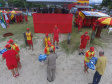Os 35 formandos do Curso de Guarda-Vidas turma 2019/2020 festejaram nesta quinta-feira (06/02), em Matinhos (PR), a conclusão de um dos cursos mais desejados do Corpo de Bombeiros. Na cerimônia eles receberam o apito e a camisa do uniforme de guarda-vidas, itens que comprovam a aptidão dos bombeiros militares para atuar em resgates em meio líquido. - Curitiba, 06/02/2020  - Foto: Divulgação SESP