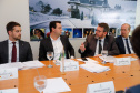 Governador Carlos Massa Ratinho Junior durante reunião do Codesul em Brasília  -  Brasília, 11/02/2020  -  Foto: Foto: Rodrigo Félix Leal/AEN