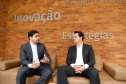 O governador Carlos Massa Ratinho Junior e o presidente da Agência Brasileira de Desenvolvimento Industrial (ABDI), Igor Calvet, assinaram nesta quarta-feira (12) um acordo de cooperação técnica para implantar no Paraná um sistema de compartilhamento de veículos elétricos para uso de servidores públicos.  -  Brasília, 12/02/2020  -  Foto: Rodrigo Félix Leal/AEN