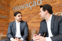 O governador Carlos Massa Ratinho Junior e o presidente da Agência Brasileira de Desenvolvimento Industrial (ABDI), Igor Calvet, assinaram nesta quarta-feira (12) um acordo de cooperação técnica para implantar no Paraná um sistema de compartilhamento de veículos elétricos para uso de servidores públicos.  -  Brasília, 12/02/2020  -  Foto: Rodrigo Félix Leal/AEN