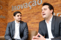 O governador Carlos Massa Ratinho Junior e o presidente da Agência Brasileira de Desenvolvimento Industrial (ABDI), Igor Calvet, assinaram nesta quarta-feira (12) um acordo de cooperação técnica para implantar no Paraná um sistema de compartilhamento de veículos elétricos para uso de servidores públicos.  -  Brasília, 12/02/2020  -  Foto: Rodrigo Félix Leal/AEN