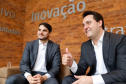 O governador Carlos Massa Ratinho Junior e o presidente da Agência Brasileira de Desenvolvimento Industrial (ABDI), Igor Calvet, assinaram nesta quarta-feira (12) um acordo de cooperação técnica para implantar no Paraná um sistema de compartilhamento de veículos elétricos para uso de servidores públicos.  -  Brasília, 12/02/2020  -  Foto: Rodrigo Félix Leal/AEN