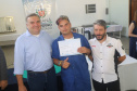As Carretas do Conhecimento qualificaram mais 44 trabalhadores paranaenses para o mercado de trabalho ? desta vez na Cidade Industrial de Curitiba (CIC).  O secretário da Justiça, Família e Trabalho do Governo do Paraná, Ney Leprevost, certificou os formandos do curso de Manutenção de Motocicletas nesta quarta-feira (12/02), na Paróquia Santa Edwiges, em Curitiba.  -  Curitiba, 13/02/2020  -  Foto: Divulgação SEJUF