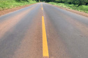 O Departamento de Estradas de Rodagem do Paraná (DER/PR) está concluindo os serviços de melhorias no pavimento da rodovia PRC-487, no trecho de Campo Mourão até a ponte do Rio Muquilão, no centro oeste paranaense.  -  Curitiba, 13/02/2020  -  Foto: Divulgação DER