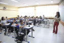 Cerca de 1.100 estudantes do Ensino Fundamental e Ensino Médio, de Sarandi, Noroeste do Paraná, são beneficiados com a nova estrutura da Escola Estadual Vereador Luiz Zanchim, inaugurada nesta sexta-feira (14), pelo governador Carlos Massa Ratinho Junior.  -  Sarandi, 14/02/2020  -  Foto: Jaelson Lucas/AEN