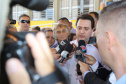 Cerca de 1.100 estudantes do Ensino Fundamental e Ensino Médio, de Sarandi, Noroeste do Paraná, são beneficiados com a nova estrutura da Escola Estadual Vereador Luiz Zanchim, inaugurada nesta sexta-feira (14), pelo governador Carlos Massa Ratinho Junior.  -  Sarandi, 14/02/2020  -  Foto: Jaelson Lucas/AEN